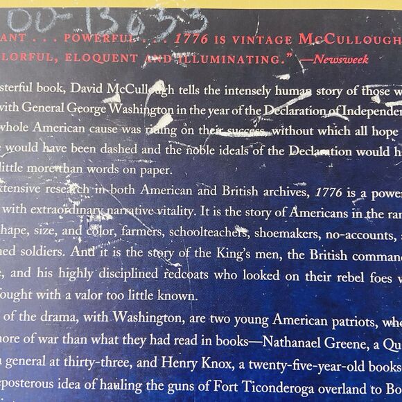 1776 by David McCullough (2006, Trade Paperback) - Picture 5 of 16